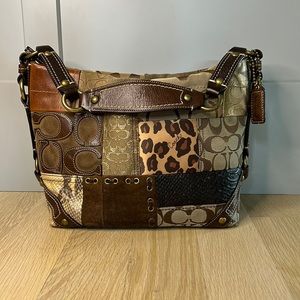 Coach Carly patchwork Hobo